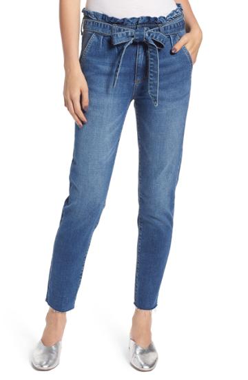 Women's Prosperity Denim Paperbag Waist Skinny Jeans