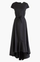 Women's Universal Standard For J.crew Stretch Poplin Dress, Size - Black