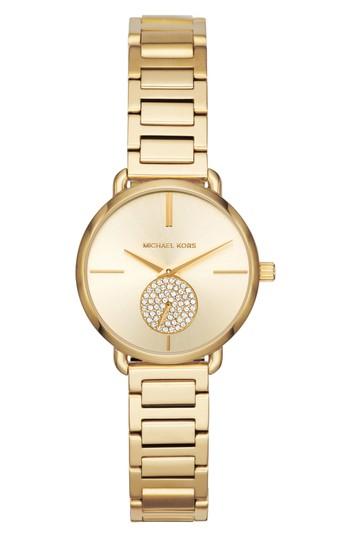 Women's Michael Kors Portia Round Bracelet Watch, 31mm