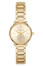 Women's Michael Kors Portia Round Bracelet Watch, 31mm
