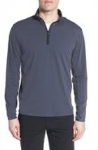 Men's Greyson Tate Quarter Zip Pullover - Grey