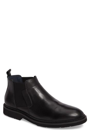 Men's Zanzara Garrad Chelsea Boot .5 M - Black