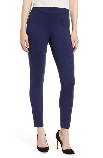 Women's Anne Klein Center Seam Compression Pants - Blue