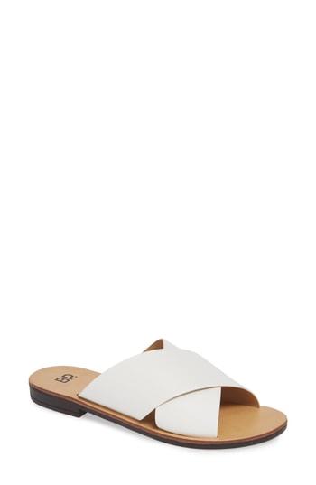 Women's Bp. Twist Cross Strap Sandal M - White