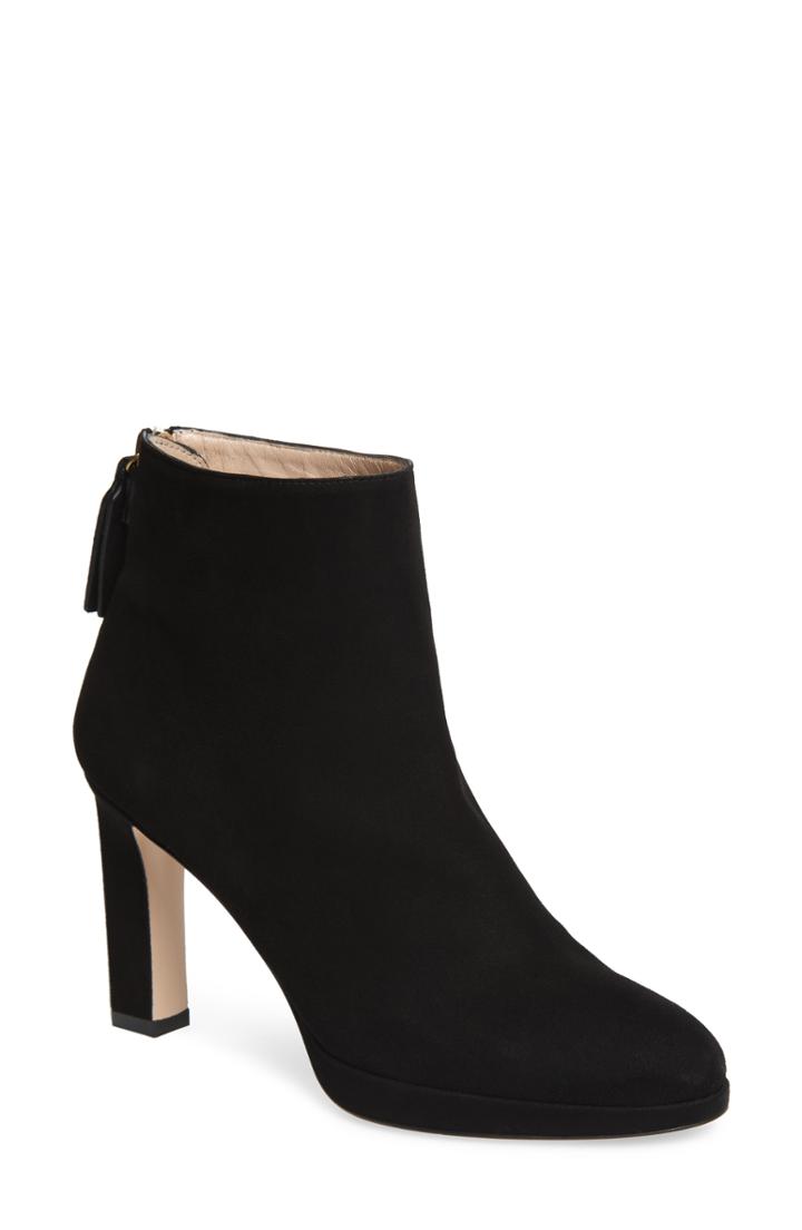 Women's Stuart Weitzman Delphine Bootie M - Black