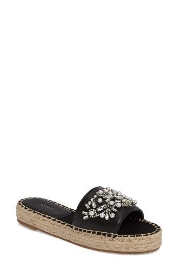 Women's Botkier Jin Espadrille Slide M - Black