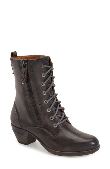 Women's Pikolinos 'rotterdam' Lace-up Boot Eu - Grey