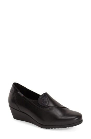 Women's Mephisto 'giacinta' Flat .5 M - Black