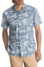 Men's Quiksilver Waterman Collection Palmitoto Shirt, Size - Blue
