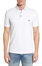 Men's Rodd & Gunn 'southland' Twill Collar Pique Polo - White