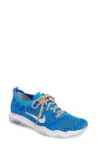 Women's Nike Zoom Fearless City Flyknit Training Shoe .5 M - Blue
