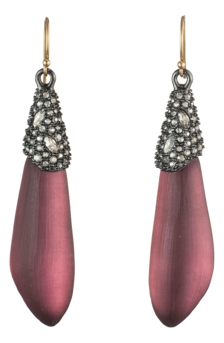 Women's Alexis Bittar Crystal Encrusted Cap Drop Earrings