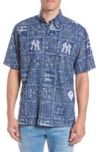 Men's Reyn Spooner Yankees Lahaina Classic Fit Sport Shirt - Blue