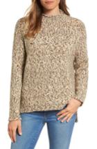 Women's Barbour Jane Funnel Neck Wool Sweater Us / 8 Uk - Grey