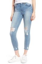 Women's Habitual Cressa High Rise Ankle Skinny Jeans - Blue