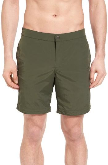 Men's Boto 'aruba - Island' Tailored Fit 8.5 Inch Board Shorts - Green