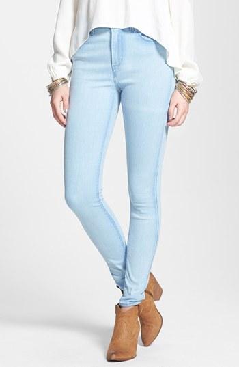 Levi's High Waist Denim Leggings (juniors) Light Wash