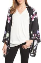 Women's Ted Baker London Kensington Floral Silk Cape