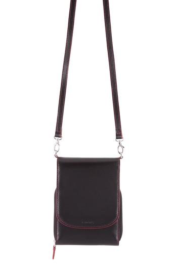 Women's Lodis Reese Rfid Leather Wallet With Strap - Black