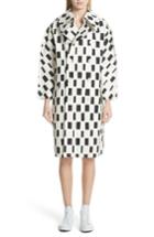 Women's Junya Watanabe Check Print Cotton Coat - Ivory