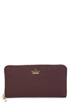 Women's Kate Spade New York 'cameron Street - Lacey' Leather Wallet - Purple