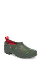 Women's Joules Rain Boot Clog M - Green