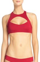 Women's Boys + Arrows Mack The Murderer Racerback Bikini Top - Red
