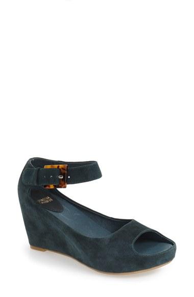 Women's Johnston & Murphy 'tricia' Ankle Strap Sandal M - Green