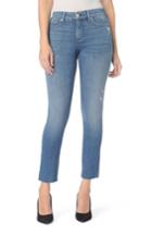 Women's Nydj Sheri Ripped Slim Stretch Ankle Jeans - Blue