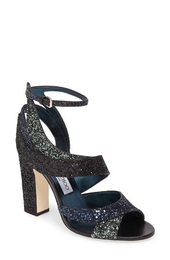 Women's Jimmy Choo Falcon Sandal Us / 34eu - Blue