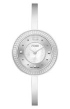 Women's Fendi My Way Bracelet Watch With Genuine Fox Fur, 28mm