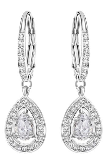 Women's Swarovski Attract Crystal Pear Drop Earrings