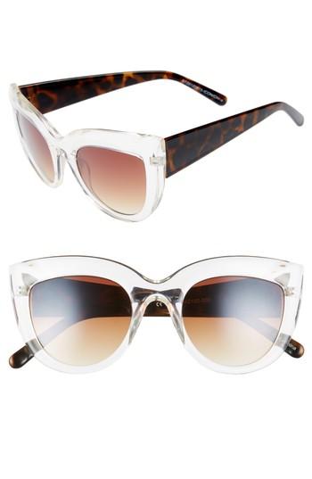 Women's Bp. Translucent Cat Eye Sunglasses - Tort/ Clear