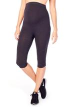 Women's Ingrid & Isabel Seamless Maternity Capri Leggings - Grey