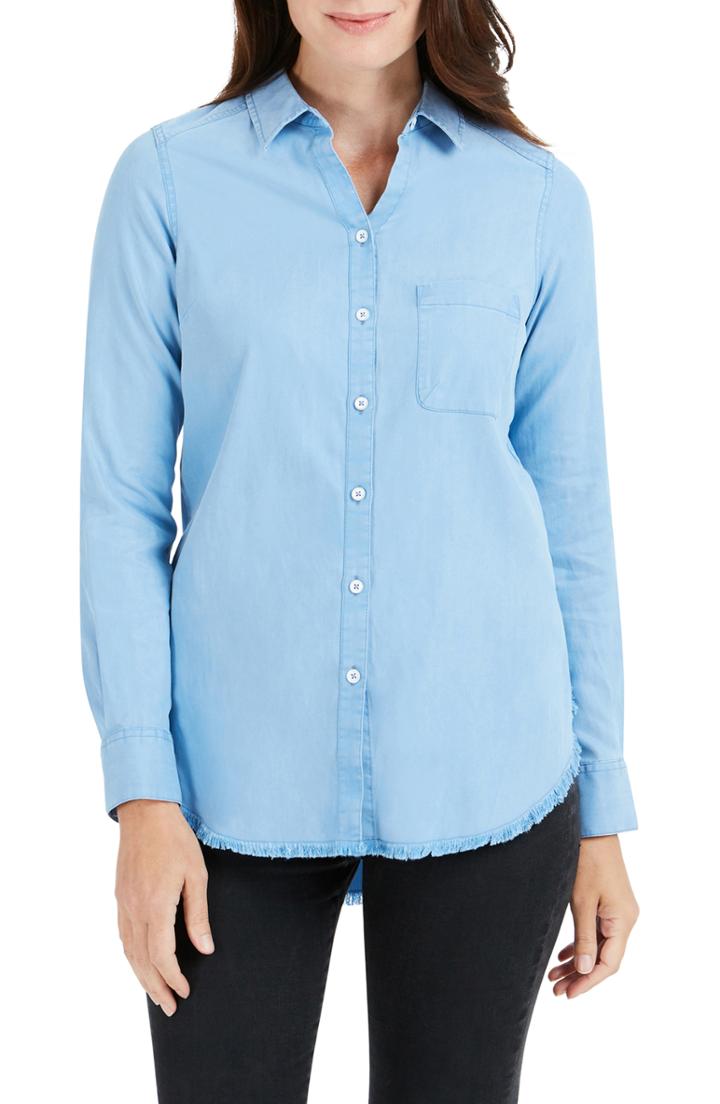 Women's Foxcroft Haven Tencel Lyocell Shirt - Blue