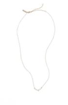 Women's Topshop Fine Baguette Ditsy Necklace