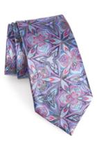 Men's Ermenegildo Zegna Quindici Floral Silk Tie, Size - Purple
