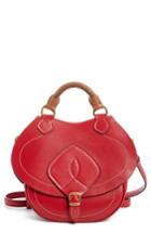 Maison Margiela Small Bag-slide Leather Shoulder Bag - Red