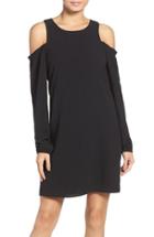 Women's Charles Henry Cold Shoulder Shift Dress