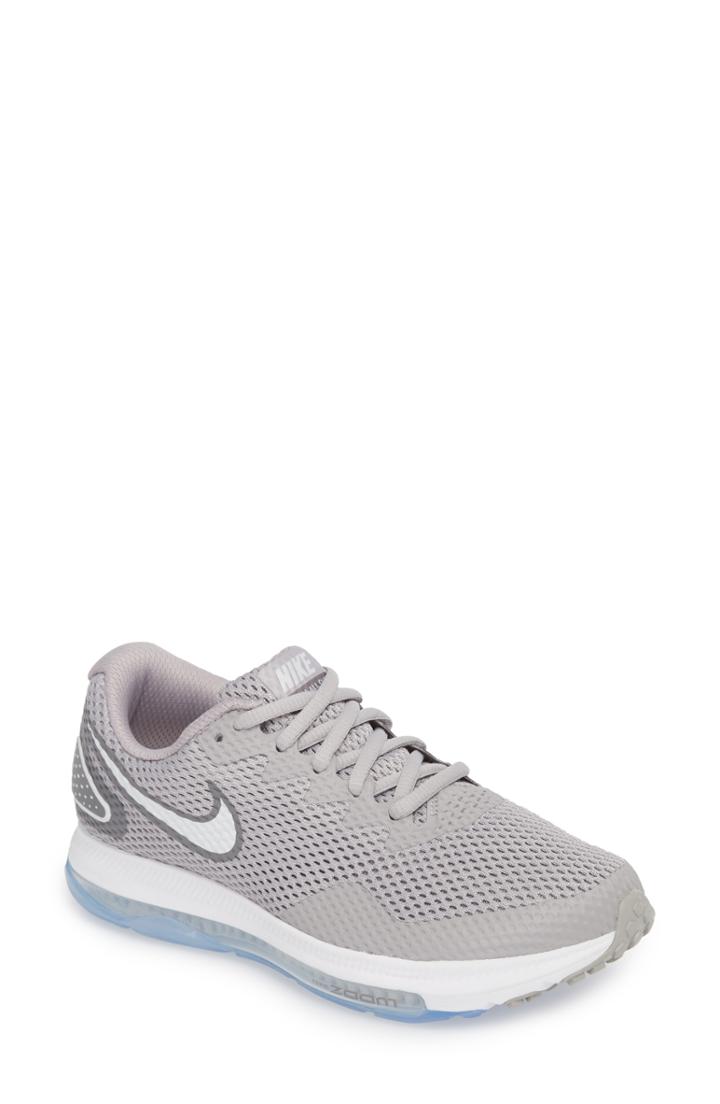 Women's Nike Zoom All Out Low 2 Running Shoe .5 M - Grey