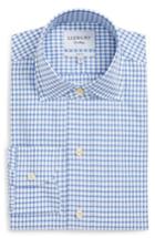 Men's Ledbury Garrison Slim Fit Check Dress Shirt - Blue