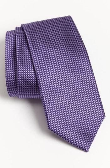 Men's David Donahue Woven Silk Tie