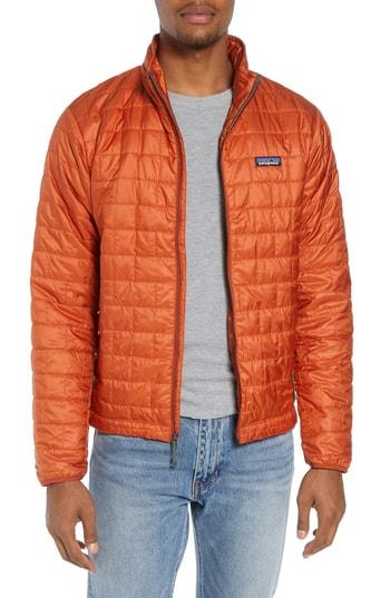 Men's Patagonia 'nano Puff' Water Resistant Jacket - Brown
