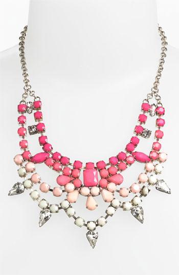 Stephan   Co  Ombre Statement Necklace