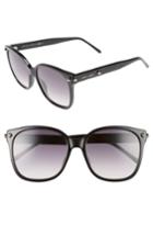 Women's Jimmy Choo Demas 56mm Sunglasses - Black