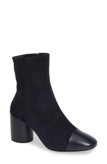 Women's Linea Paolo Stella Cap Toe Bootie M - Blue
