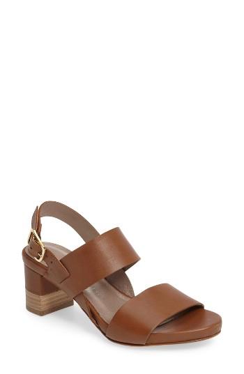 Women's Agl Stacked Block Heel Sandal Us / 37eu - Brown