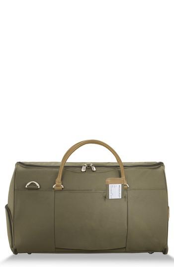 Men's Briggs & Riley Baseline Suiter Duffel Bag - Green
