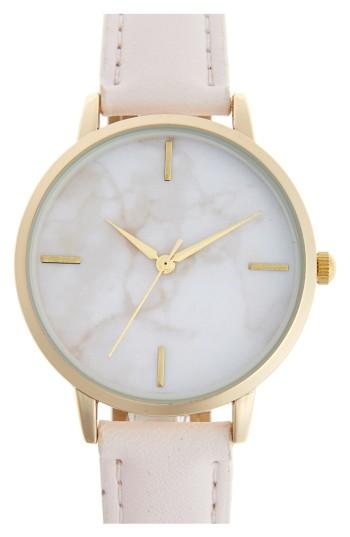 Women's Bp. Faux Leather Strap Watch, 36mm