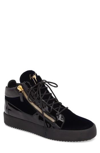 Men's Giuseppe Zanotti High-top Sneaker Eu - Blue
